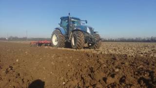 New holland T7060 con  rossetto 5 metri