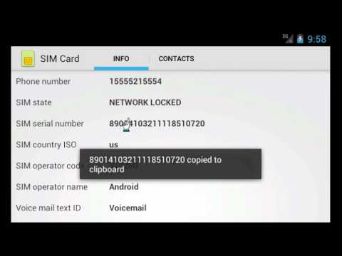How to find SIM Card number ICCID and IMEI number without opening Android phone How to find SIM Card number ICCID and IMEI number without opening Android phone
