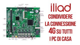 iliad - Condividere la connessione 4G su tutti i PC di casa