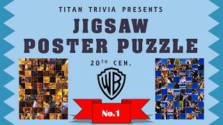 WB ~ JIGSAW POSTER PUZZLE (20th Cen.) No.1