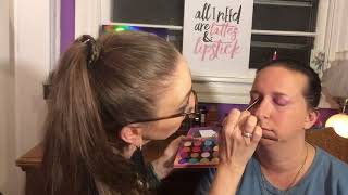 My Neighbor Does My Makeup Using Same Products That My Mom Did To Show Difference Part 3 of 3