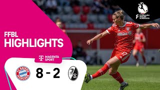 FC Bayern München - SC Freiburg | Highlights FLYERALARM Frauen-Bundesliga 22/23