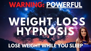 Lose Weight While you Sleep | POWERFUL Weight Loss Sleep Hypnosis