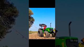 over confidence song John Deere tractor vs tree 🌲🌳 full power tractor pulling new short video