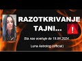 RAZOTKRIVANJE TAJNI - VENERA KONJUKCIJA ALGOL... PLUTON I NEPTUN... - Luna Astrolog (official video)