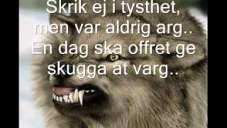 Nomy - Att tysta en varg + Lyrics