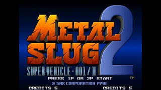 Neo Geo CD Longplay [003] Metal Slug 2