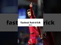 Salah has scored the fastest hat trick in Champions League history