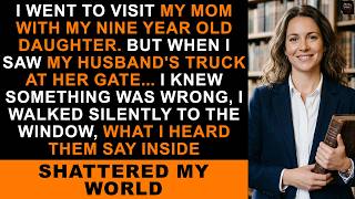 âMy Husbandâs Truck Was at My Momâs House â What I Heard Through the Window Broke Me