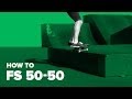 How to FS 50-50 on a Skateboard