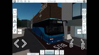 Canterbury and district bus simulator roblox (route 99x full route)