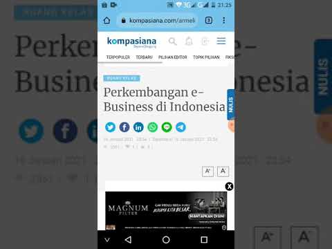 Perkembangan E- Business Di Indonesia - YouTube