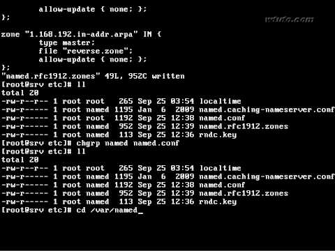 DNS Server Configuration in RHEL 5 (www.wtuto.com) DNS Server Configuration in RHEL 5 (www.wtuto.com)