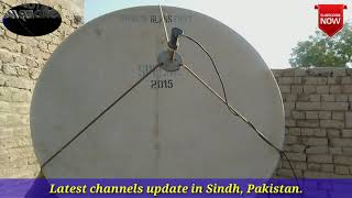 Latest channels update of Hotbird 13e satellite in Sindh (Aaj Hotbird ke results dekhiye Sindh se)