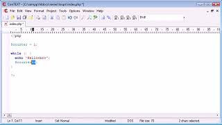 Beginner PHP Tutorial 25 of 200 (while Loop ‏)