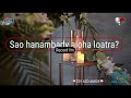 Sao hanambady aloha loatra?: [Record fm] #gasyrakoto