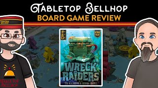 Wreck Raiders Review, a strategic worker placement kids' board game that's also great for adults