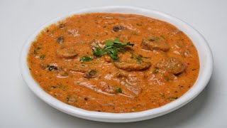 మష్రూమ్ మసాలా- Mushroom Masala- Restaurant style mushroom masala