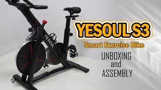 Yesoul S3 - Unboxing and Assembly