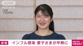 インフルエンザ感染の愛子さまが平熱に　咳は続く　天皇ご一家の側近が明かす(2024年12月26日)