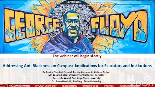 Addressing Anti-Blackness on Campus: Implications for Educators and Institutions