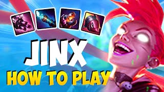 How to Play JINX ADC for Beginners | Jinx Guide Season 11 | League of Legends