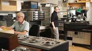 Four tape machines and a cutting lathe - EBS remasters Karajans Mahler 6th