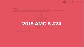 2018 AMC 8 #24