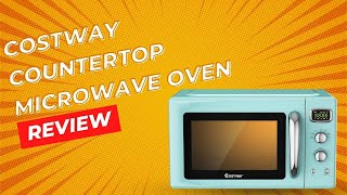 COSTWAY Retro Countertop Microwave Oven Review