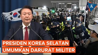 Presiden Korea Selatan Umumkan Darurat Militer, Ini Alasannya