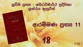 18 සූවිසි ප්‍රත්‍ය - ආරම්මණ ප්‍රත්‍ය 11 | Suvisi Prathya | ජයන්ත රත්නායක මහතා  - 30-09-2022