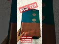 #Kgs tex #onlineshopping #weddingsarees #manufacturingsaree #goodproduct#fashion #morecollections 🛍🛒