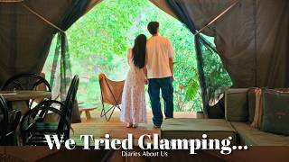 Travel Vlog 🏕️✨ | Our first Glamping Experience | Hotpot Night \u0026 Nature Walks | A Peaceful Escape