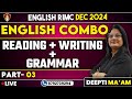 English Combo (Reading + Writing + Grammar) | English Classes | RIMC Online Coaching | RIMC Dec 2024