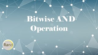 Bitwise AND Operation