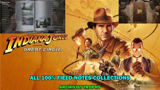 Indiana Jones And The Great Circle walkthrough - All 100% field notes in vatican, gizeh, sukhothai