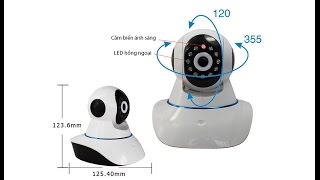 WS - Set Up WIFI Smart Net Camera V380 - Standard & APP-LINK