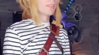 Wenn Zelda nach Link ruft TikTok Cosplay