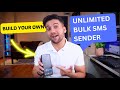 How To Send Unlimited Bulk SMS Using YOUR NUMBER (New Method)