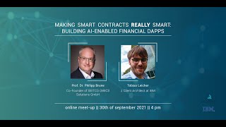 Making Smart Contracts REALLY Smart: Building AI-Enabled Financial DApps