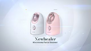 Newbealer mini aroma facial steamer, Home Sauna Spa Sprayer Moisturizing Cleansi