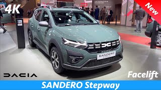 Dacia Sandero Stepway 2023 (Facelift) - FIRST look in 4K | Expression (Exterior - Interior), Price