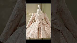 stylish Pakistan party wear dress for baby girl/ party wear dresses for kids #dressdesigning2025