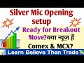 Today's Silvermic setup|us news data|Commodity market analysis.Gold.English subtitle.