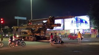 Strange Heavy Vehicle On Roads Of Ahmedabad #heavyvehicles #constructionvehicle