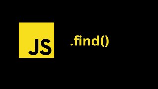 [ TAGALOG ] JavaScript Find() Function : Quick Lesson