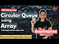 Circular Queue  using Arrays (Concept + Java Code) | Data Structure using Java #26