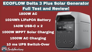 ECOFLOW Delta 3 Plus Solar Generator Review - The Best Yet?