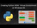 Beginners Guide to Creating & Configuring Python VENV  Virtual Environment on Windows OS