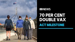ACT surpasses 70 per cent double vaccination, records 32 new cases | ABC News